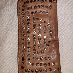 Large Brown Leather Wallet